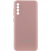 Чохол Silicone Cover Lakshmi Full Camera (AAA) with Logo на Samsung Galaxy A50 (A505F) / A50s / A30 (Рожевий / Pink Sand)