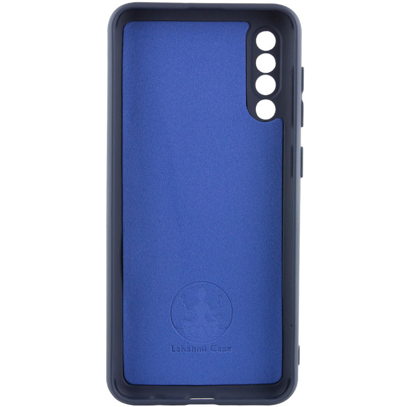 Фото Чохол Silicone Cover Lakshmi Full Camera (AAA) with Logo на Samsung Galaxy A50 (A505F) / A50s / A30 (Темно-синій / Midnight blue) на vchehle.ua