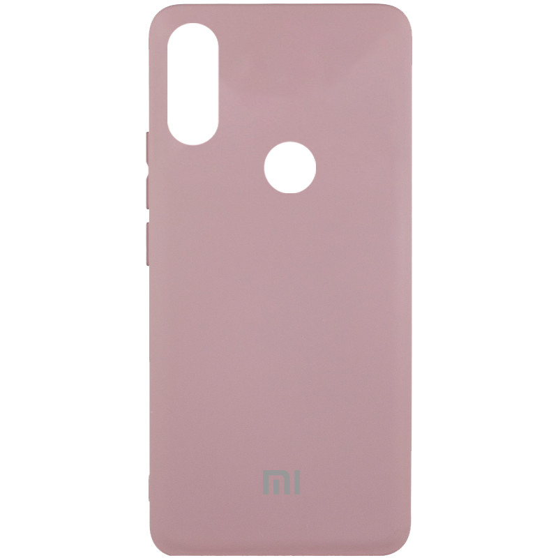 Чохол Silicone Cover Lakshmi (AAA) with Logo на Xiaomi Redmi Note 7 / Note 7 Pro / Note 7s (Рожевий / Pink Sand)