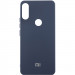 Чохол Silicone Cover Lakshmi (AAA) with Logo на Xiaomi Redmi Note 7 / Note 7 Pro / Note 7s (Темно-синій / Midnight blue)
