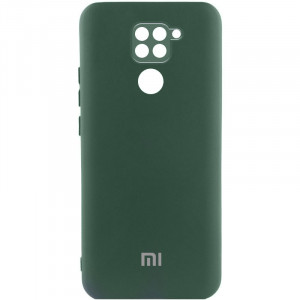 Чехол Silicone Cover Lakshmi Full Camera (AAA) with Logo для Xiaomi Redmi Note 9