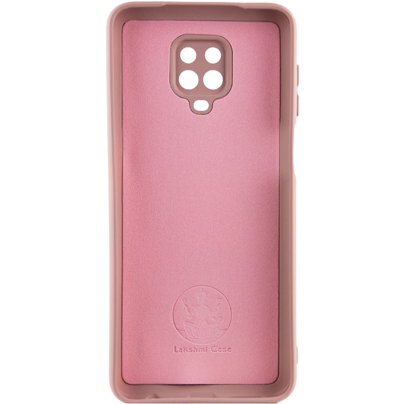 Фото Чехол Silicone Cover Lakshmi Full Camera (AAA) with Logo для Xiaomi Redmi Note 9 / Redmi 10X (Розовый / Pink Sand) на vchehle.ua
