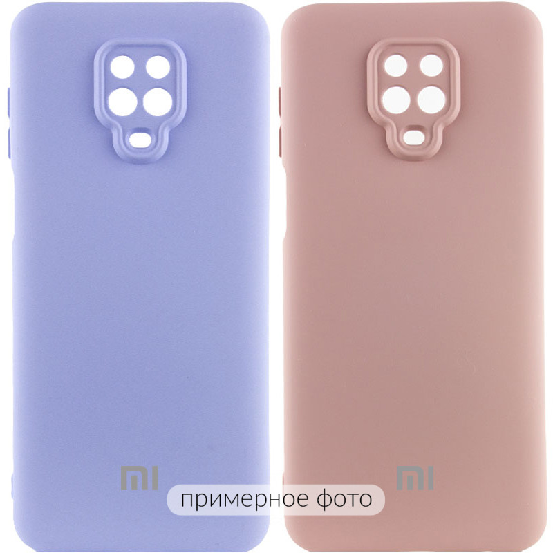 Чехол Silicone Cover Lakshmi Full Camera (AAA) with Logo для Xiaomi Redmi Note 9s / Note 9 Pro