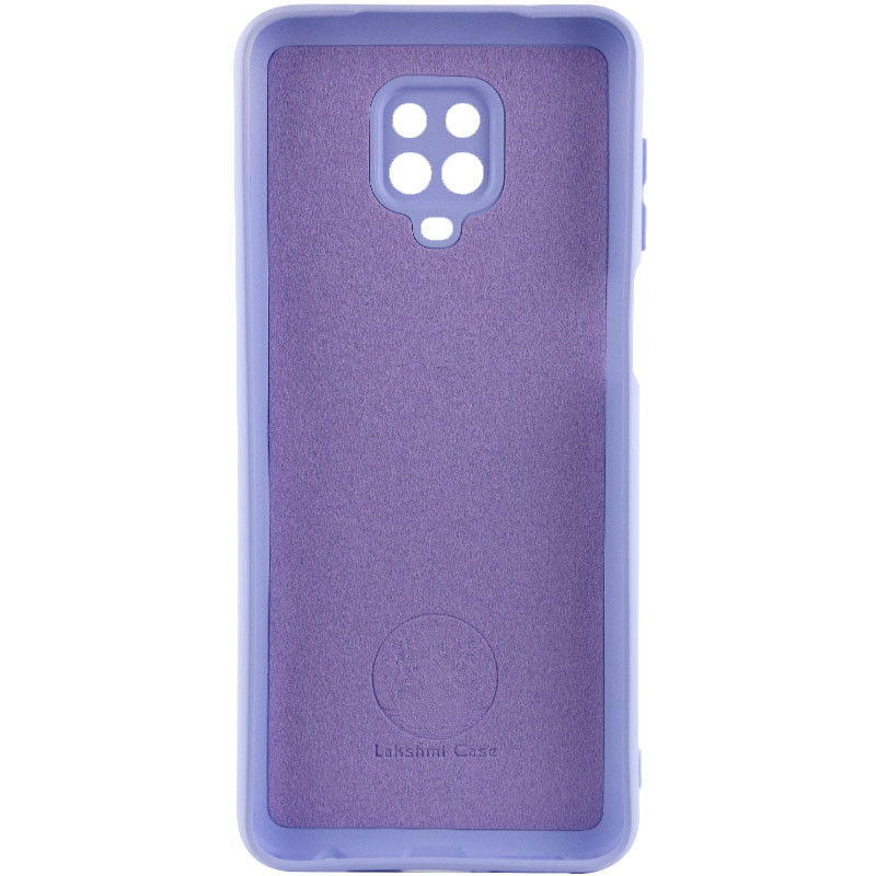 Фото Чехол Silicone Cover Lakshmi Full Camera (AAA) with Logo для Xiaomi Redmi Note 9s / Note 9 Pro (Сиреневый / Dasheen) на vchehle.ua
