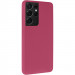 Чохол Silicone Cover Ummi Lakshmi (AA) на Samsung Galaxy S21 Ultra (Бордовий / Marsala)