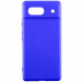 Чохол Silicone Cover Ummi Lakshmi Full Camera (AA) на Google Pixel 8a (Синій / Iris)