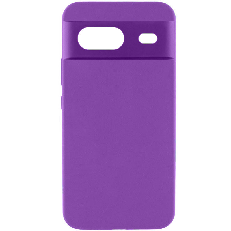 Чохол Silicone Cover Ummi Lakshmi Full Camera (AA) на Google Pixel 8a (Фіолетовий / Purple)