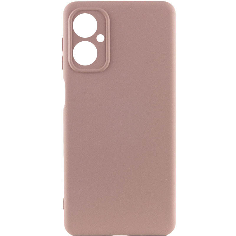 Чехол Silicone Cover Ummi Lakshmi Full Camera (AA) для Motorola Moto G55 5G (Розовый / Pink Sand)