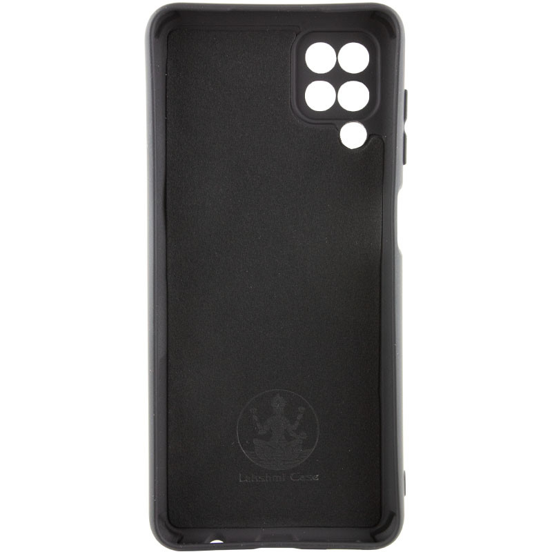 Фото Чохол Silicone Cover Ummi Lakshmi Full Camera (AA) на Samsung Galaxy A12 (Чорний / Black) на vchehle.ua