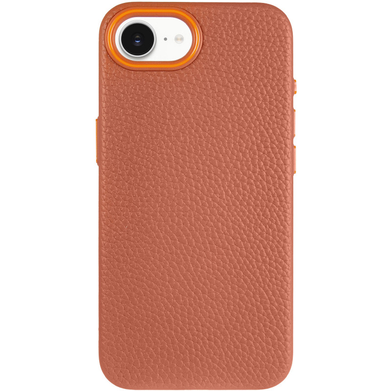 Фото Чохол Syndee with Magnetic safe на Apple iPhone 16e / 17e (6.1") (Golden Brown) на vchehle.ua