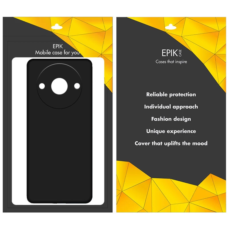 Фото Чохол TPU Epik Black Full Camera на ZTE Nubia Focus (Чорний) на vchehle.ua
