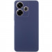 Чехол TPU GETMAN Liquid Silk Full Camera для Xiaomi Redmi 13 4G / Poco M6 4G (Синий / Midnight Blue)