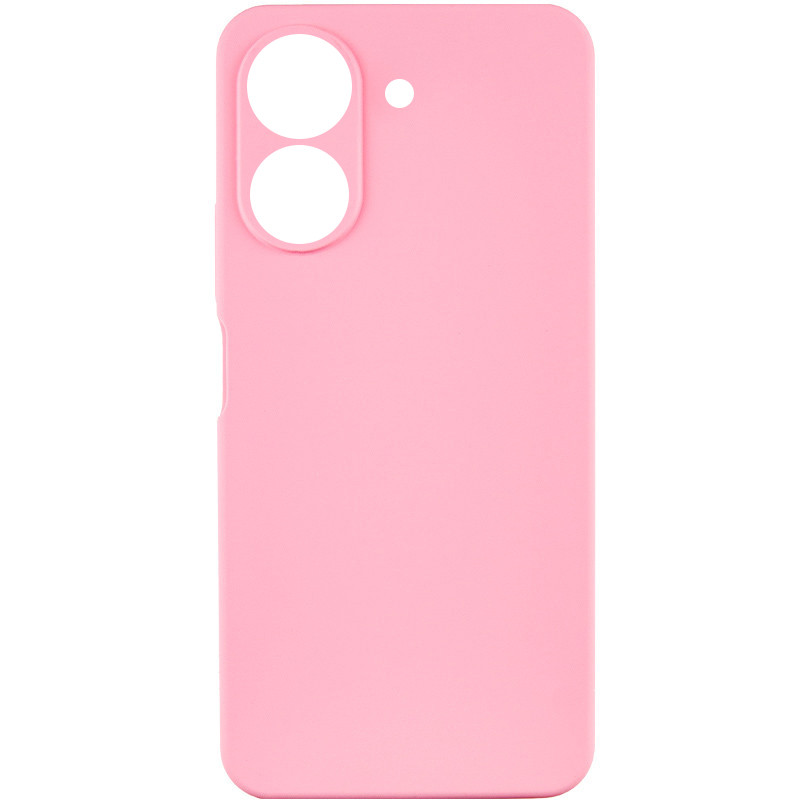 Чехол TPU GETMAN Liquid Silk Full Camera для Xiaomi Redmi 13C / Poco C65 (Розовый / Pink)