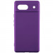 Чохол TPU GETMAN Liquid Silk Full Camera на Google Pixel 6 (Фіолетовий / Purple)