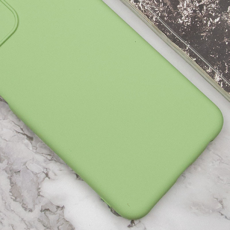 Фото Чохол TPU GETMAN Liquid Silk Full Camera на Motorola Moto G14 (Зелений / Pistachio) в маназині vchehle.ua