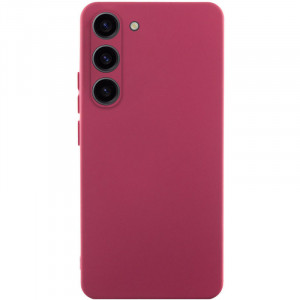 Чехол TPU GETMAN Liquid Silk Full Camera для Samsung Galaxy S23