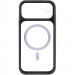 Чехол TPU+PC GETMAN Moon Clear with Magnetic Safe для Apple iPhone 12 (6.1") (Black) в магазине vchehle.ua