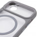 Купити Чохол TPU+PC GETMAN Moon Clear with Magnetic Safe на Apple iPhone 13 (6.1") (Grey) на vchehle.ua