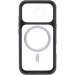 Чехол TPU+PC GETMAN Moon Clear with Magnetic Safe для Apple iPhone 16 Pro (6.3") (Black) в магазине vchehle.ua