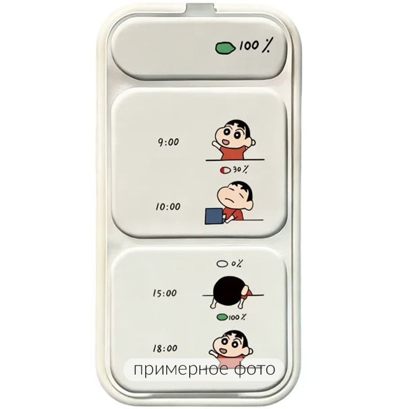 Чохол TPU Panel Stand на Apple iPhone 17 Pro Max (6.9") (Battery Mood)