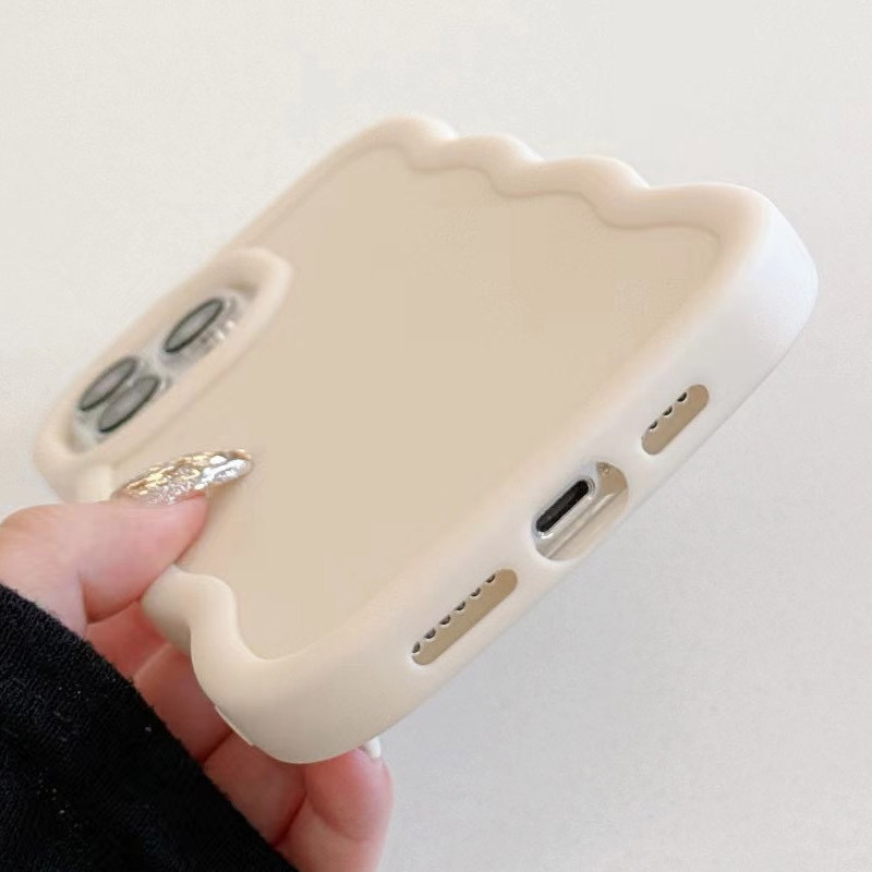 Фото Чехол TPU Ripple для Apple iPhone 12 Pro / 12 (6.1") (Antique White) в магазине vchehle.ua