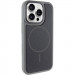 Чохол PC Textile Hybrid with Magnetic Fit на Apple iPhone 15 Pro Max (6.7") (Grey / Black)