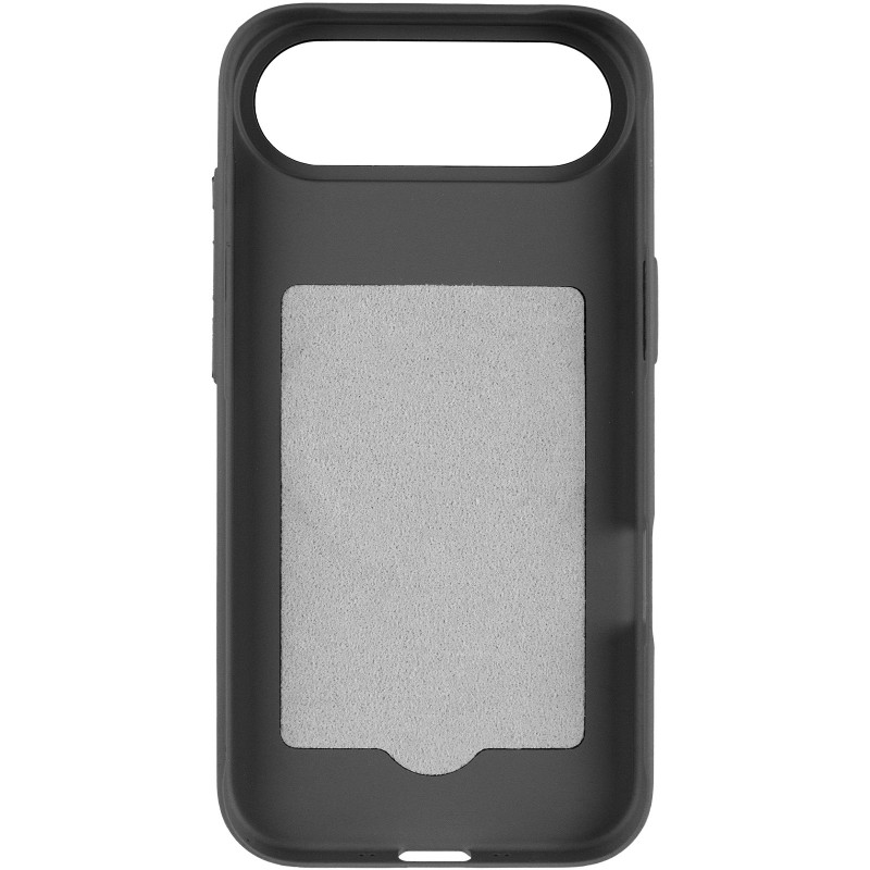 Фото Чехол PC Textile Hybrid with Magnetic Fit для Apple iPhone 17 Air (6.5") (Black / Purple) в магазине vchehle.ua