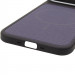 Купить Чехол PC Textile Hybrid with Magnetic Fit для Apple iPhone 17 Air (6.5") (Black / Purple) на vchehle.ua