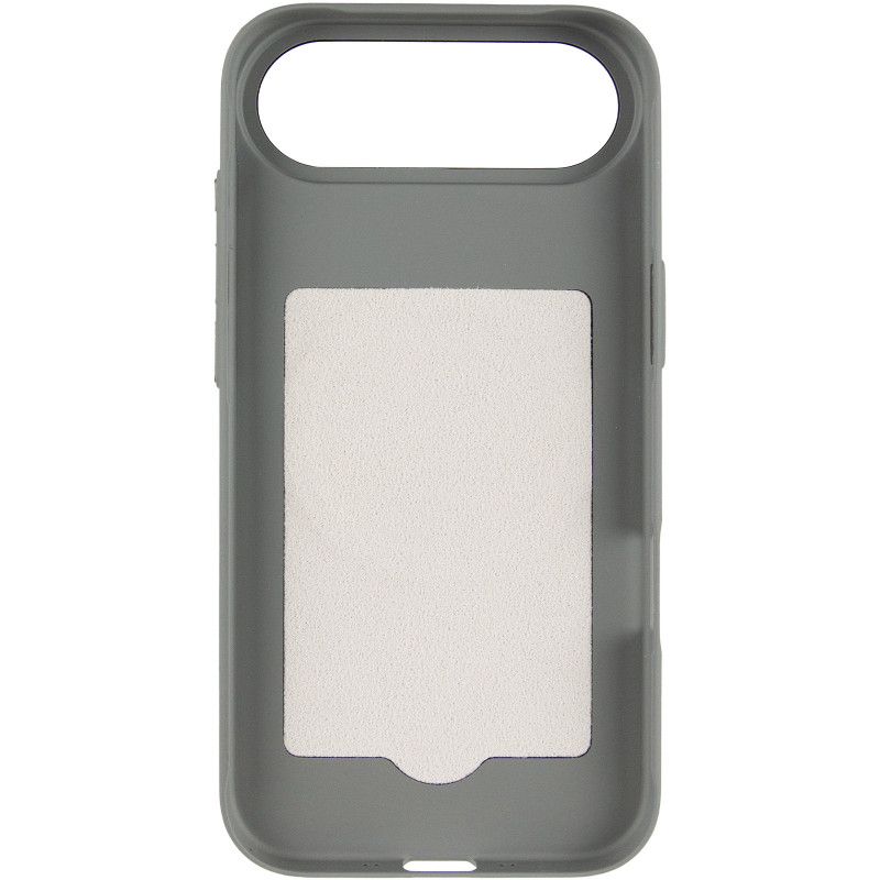 Фото Чехол PC Textile Hybrid with Magnetic Fit для Apple iPhone 17 Air (6.5") (Grey / Black) в магазине vchehle.ua