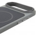 Чехол PC Textile Hybrid with Magnetic Fit для Apple iPhone 17 Air (6.5") (Grey / Black) в магазине vchehle.ua