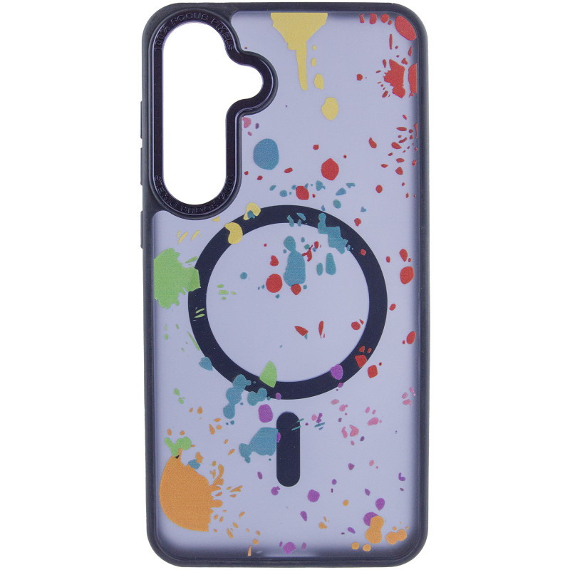 Фото Чохол TPU+PC Flush with Magnetic Safe на Samsung Galaxy S24+ / S25+ (Dark blue) на vchehle.ua