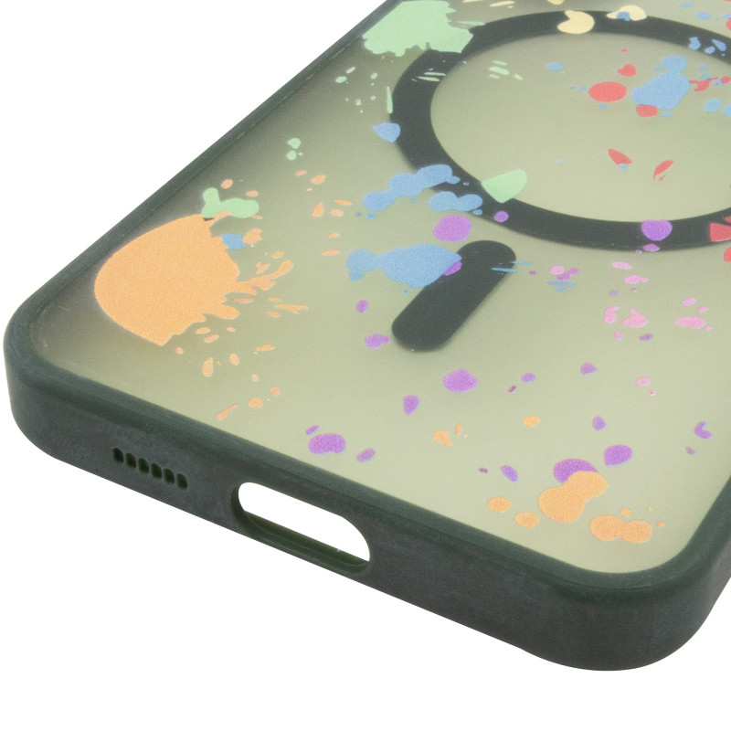 Купити Чохол TPU+PC Flush with Magnetic Safe на Samsung Galaxy S24+ / S25+ (Dark green) на vchehle.ua