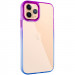 Чехол TPU+PC Fresh sip series для Apple iPhone 11 Pro (5.8") (Синий / Фиолетовый)