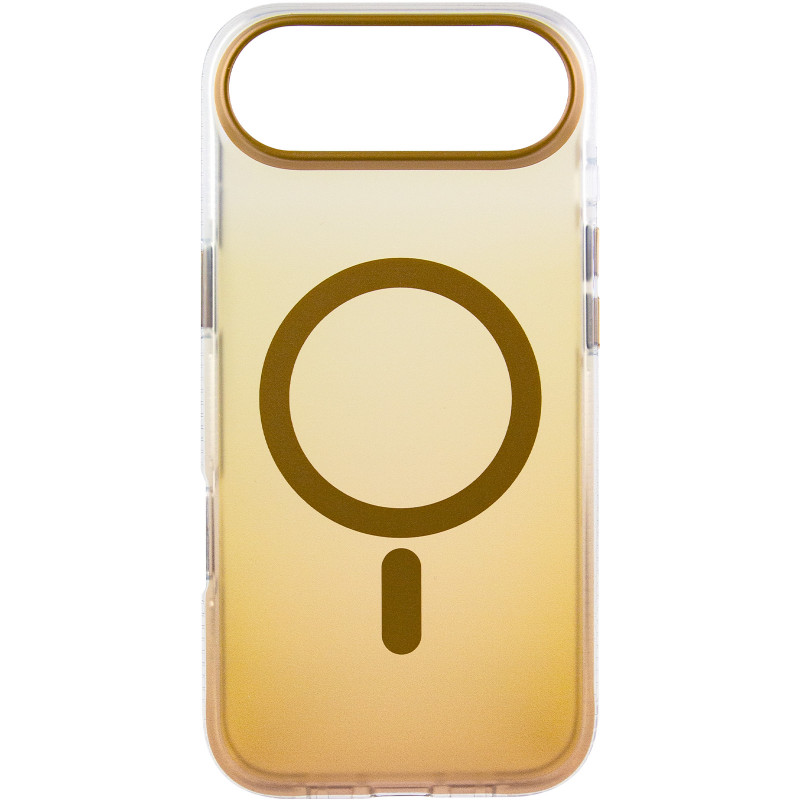 Фото Чехол TPU+PC Phantom with Magnetic Safe для Apple iPhone 17 Air (6.5") (Golden) на vchehle.ua