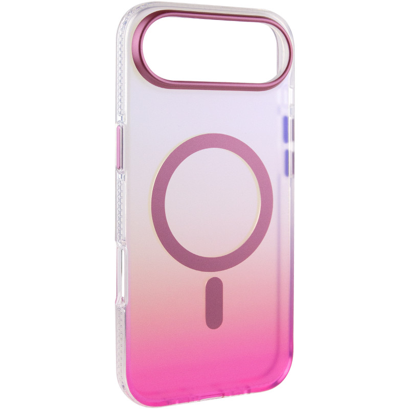 Чехол TPU+PC Phantom with Magnetic Safe для Apple iPhone 17 Air (6.5") (Pink)
