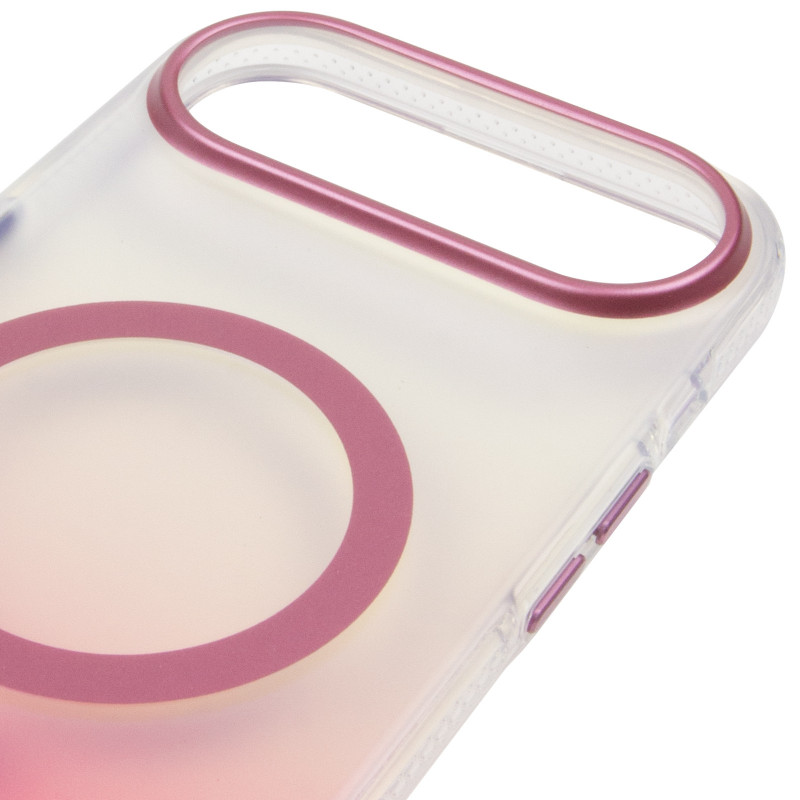 Чехол TPU+PC Phantom with Magnetic Safe для Apple iPhone 17 Air (6.5") (Pink) в магазине vchehle.ua