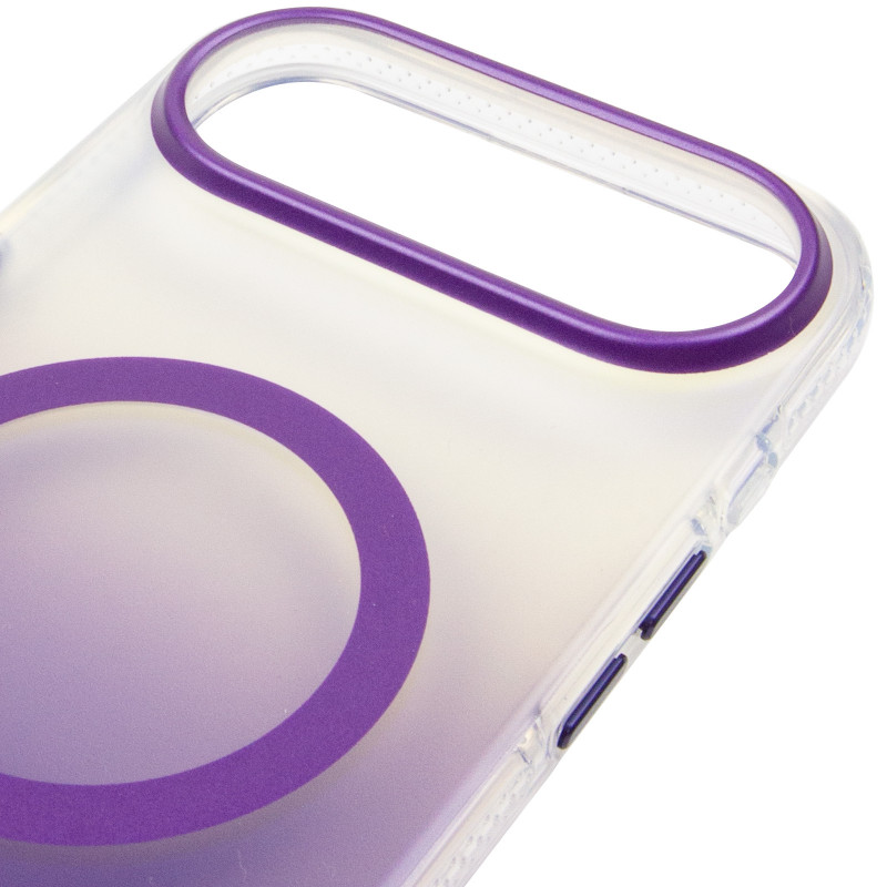 Чехол TPU+PC Phantom with Magnetic Safe для Apple iPhone 17 Air (6.5") (Purple) в магазине vchehle.ua