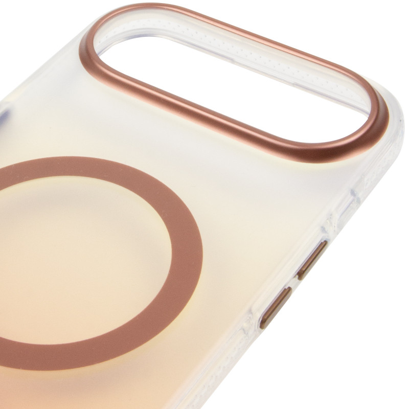 Чехол TPU+PC Phantom with Magnetic Safe для Apple iPhone 17 Air (6.5") (Rose Gold) в магазине vchehle.ua