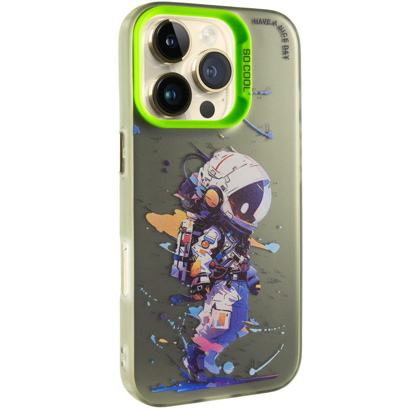 Чехол TPU+PC So Cool для Apple iPhone 16 Pro Max (6.9") (Astronaut)