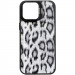Чохол TPU+PC Wild Leopard with Magnetic Safe для Apple iPhone 13 / 14 (6.1") (Black)