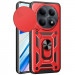 Удароміцний чохол Ummi Camshield Serge Ring на Xiaomi Redmi Note 15 (EU) / Poco M8 5G (Червоний / Red)