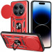 Фото Удароміцний чохол Ummi Camshield Serge Ring на Xiaomi Redmi Note 15 (EU) / Poco M8 5G (Червоний / Red) на vchehle.ua
