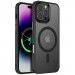 Чохол Ummi Colorful with Magnetic Safe на Apple iPhone 16 Pro (6.3") (Чорний / Black)