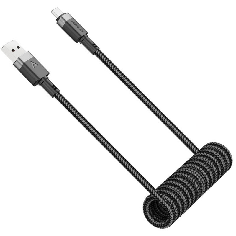 Купить Дата кабель Acefast C14-04 USB to Type-C 3A (1.2m) (Black) на vchehle.ua
