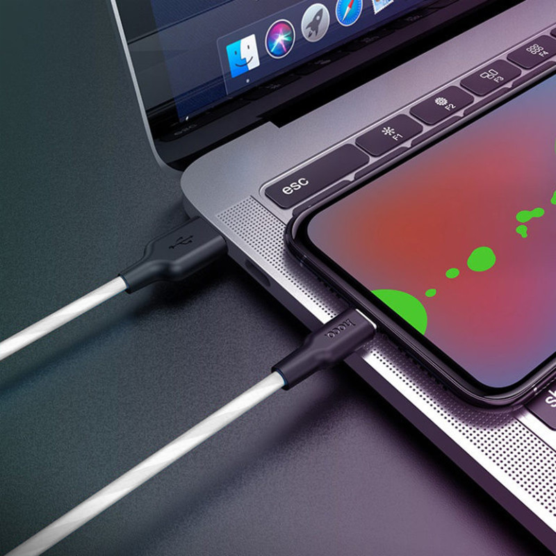 Купить Дата кабель Hoco X21 Plus Silicone MicroUSB Cable (1m) (Черный / Белый) на vchehle.ua
