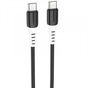 Дата кабель Hoco X82 Silicone Type-C to Type-C 60W (1m)