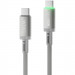 Дата кабель WIWU C084 Maglink Type-C to Type-C 100W (1m) (Grey)