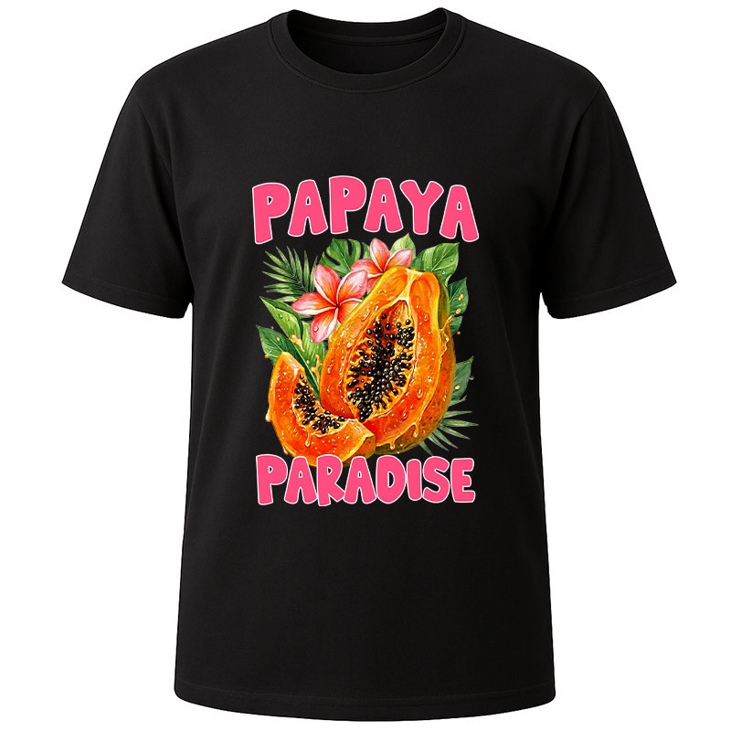 Футболка черная Papaya (S)