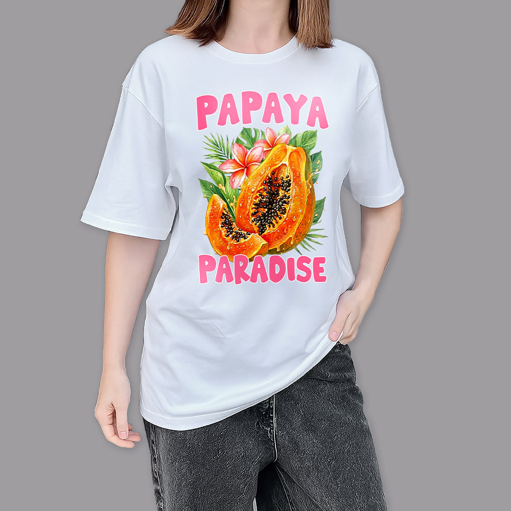 Фото Футболка белая Papaya в магазине vchehle.ua