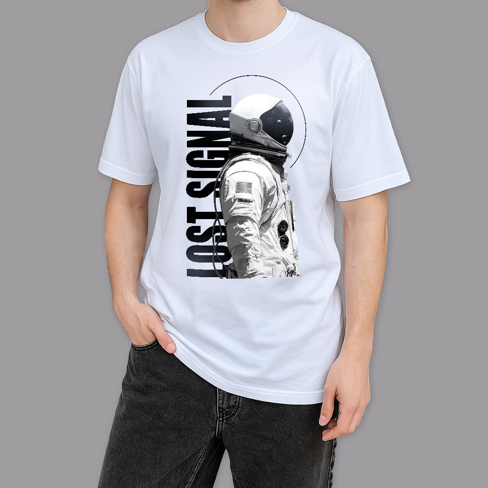 Фото Футболка белая Space astronaut на vchehle.ua